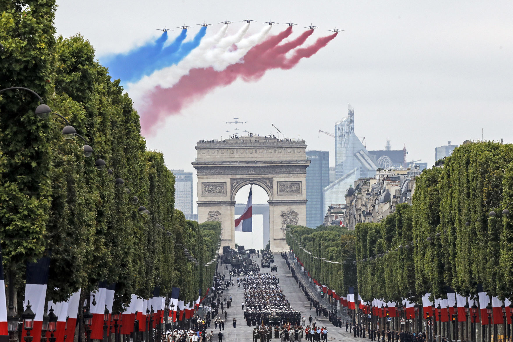APTOPIX France Bastille Day